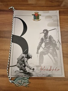 Italienische Armee Fallschirmjäger FOLGE: HISTORISCHER KALENDER 2016 mit Kordel - Bild 1 von 4
