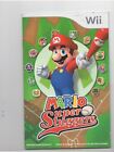 Mario Super Sluggers Nintendo Wii MANUAL ONLY Authentic