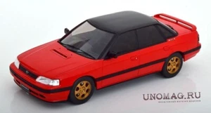 1/18 IXO - 1991 SUBARU LEGACY RS - 1ST GENERATION - RED - NEW - Picture 1 of 22