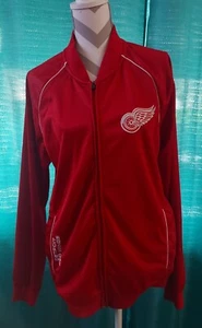 NHL Detroit Red Wings Track Jacket, Size L Sweatsuit Jacket - Picture 1 of 8