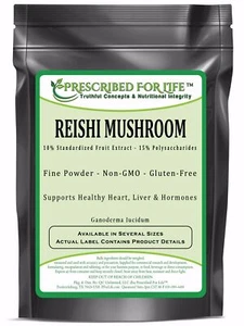 Reishi Pilz - 15% Polysaccharide - 10% natürliches Fruchtpulver Extrakt, 1 kg - Bild 1 von 1
