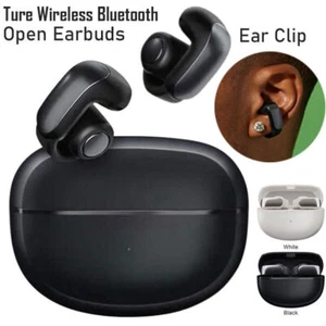 Ultra otwarte słuchawki douszne Ture Bezprzewodowe słuchawki Bluetooth Klips do uszu Sportowy zestaw słuchawkowy - Zdjęcie 1 z 34