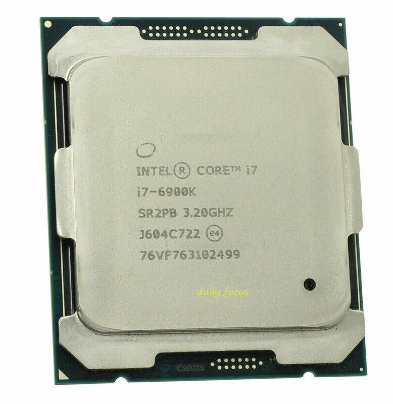 Intel Core i7-6900K CPU 8 Cores Processor20M Cache, up to 3.70 GHz - Image 1 of 1
