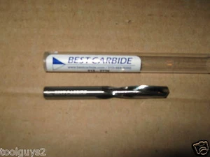 E (.2500) SOLID CARBIDE 15DEG HELIX 135DEG SPLIT PT SCREW MACHINE DRILL BIT - Bild 1 von 1