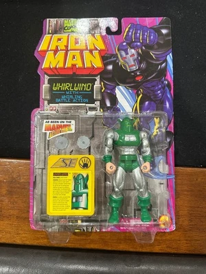 ToyBiz - Iron Man The Animated Series - Whirlwind Action Figure - Image 1 of 2