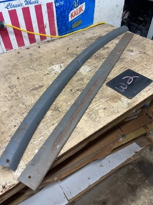 Ford F150 F250 F350 1987-1991 Bronco gris oscuro techo panel de moldura inferior trasero Foto 1 de 4