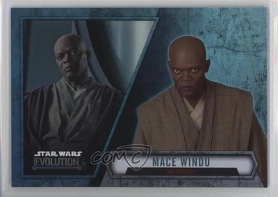 2016 Topps Star Wars Evolution Mace Windu Jedi Council #81 2xw - Image 1 of 3