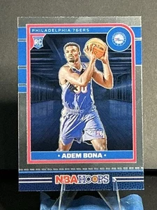 2024-25 NBA Hoops Adem Bona Silver Rookie RC #271 76ers - Picture 1 of 2