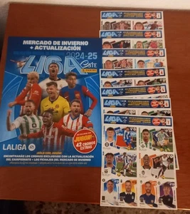 LIGA ESTE 2024-25 FICHAJES MERCADO DE INVIERNO COMPLETO ALBUM 42 CROMOS - Imagen 1 de 1