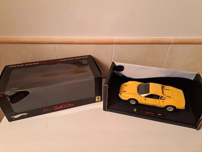 Ferrari Dino 246 Gt Hotwheels Elite 1 18 - Immagine 1 di 4