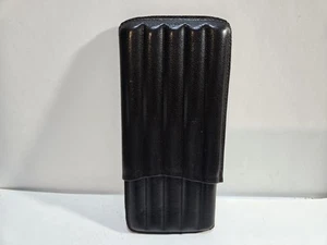 Vintage Genuine  Leather Cigar Case Holder for 5 Cigars  7987/17 - Bild 1 von 4
