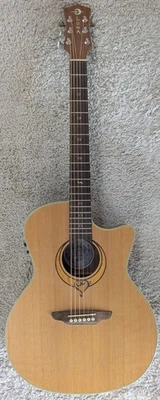 Guitarra Eléctrica Acústica Luna Heartsong Grand Concert con Enchufe USB, CANCIÓN GC Foto 1 de 4