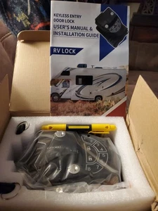 RV Keyless Entry Door Lock Camper Trailer Lock for RV Caravan Travel Trailers - Picture 1 of 2