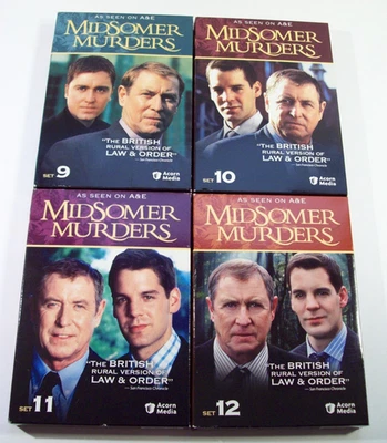Midsomer Murders Set 9-12 DVD Lot, Acorn Media - Image 1 of 4