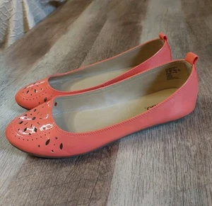 Bongo Women's Casual Ballet Flat Venice Coral Size 9 Lightweight Shoes - Picture 1 of 12