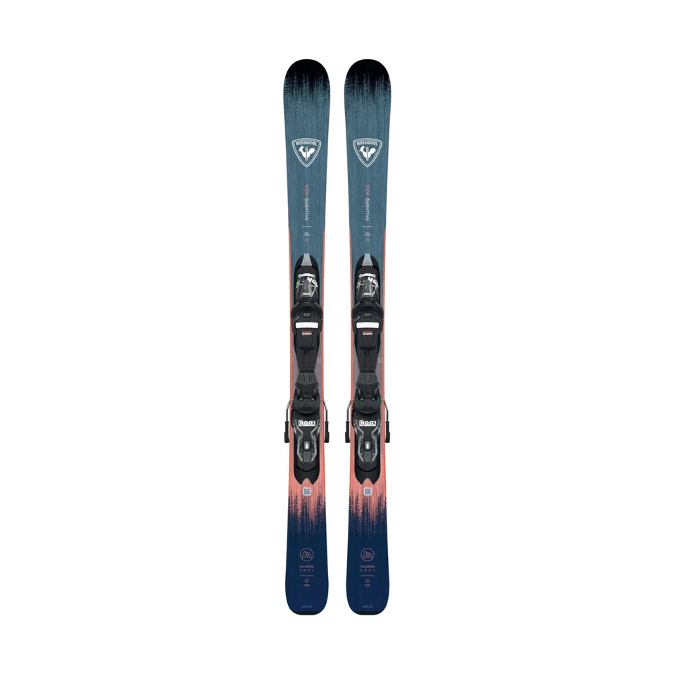Esquís freeride Rossignol Rallybird Jr para niños, 110 cm con fijaciones Kid 4 GW B76 NEGRO M Foto 1 de 1
