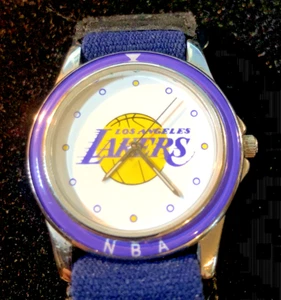 RARE Los Angeles Lakers Team of 1995 Watch New Band and NEW BATTERY Works Great - Picture 1 of 8