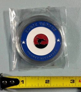 Eddie Vedder TOUR COIN 2017 Official Merch Europe earthling Pearl Jam new - Picture 1 of 2