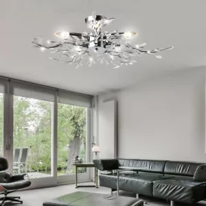 Plafoniera Foglie Plafoniera Cucine Soggiorno Bagno Illuminazione Camera Letto - Foto 1 di 10