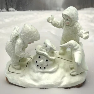 Miniature Snowbabies Set by Department 56 #5 Where Did He Go - Picture 1 of 5