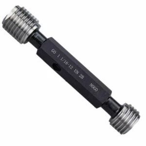 For 1 1/16-12 UN Thread Plug Gage 2B GO NOGO 100% Calibrated Ship - Picture 1 of 1