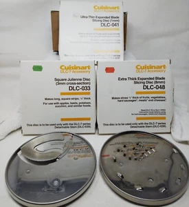 Cuisinart DLC7 Five Accessory Blades DLC-33, 37, 41, 44, 48 - Picture 1 of 17