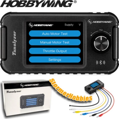 Hobbywing Tunalyzer Motor Tester for Brushless Motors 30504003 - Image 1 of 4