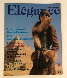 Elegance International Magazine Fall/Winter 1971-1972 - Fashion, Vintage, Nice - Picture 1 of 24