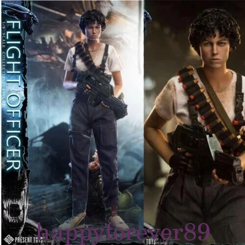 Action Figures PRESENT TOYS Ellen Ripley 1/6 Scale Pre-order Flight Officer Cover