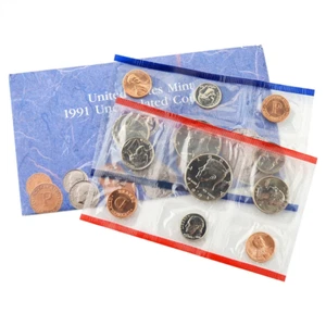 Juego de acuñación de Estados Unidos 1991 en OGP (10 monedas) - Imagen 1 de 1