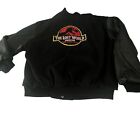 Vintage 1997 The Lost World Jurassic Park XL Movie Wool Leather Jacket RARE 90s