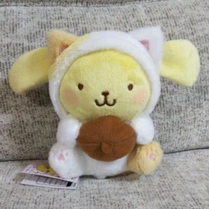 PomPom Purin Plush Doll Kitty Cat Costume Sitting Prize SANRIO kawaii New Japan - Picture 1 of 2