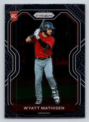 2021 Panini Prizm #84 Wyatt Mathisen RC (ref 199188) - Image 1 of 2