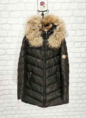 Veste parka Arctic by HAUST Down Puffer col à capuche en fourrure véritable t... - Photo 1/4