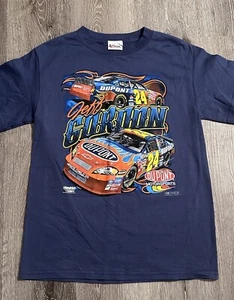Jeff Gordon #24 NASCAR Chase Authentics 2008 Blue T-Shirt Youth L Large (14-16) - Picture 1 of 14