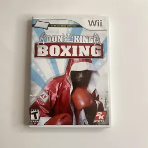Don King Boxing (Nintendo Wii, 2009) CIB Complete Video Game W/ Manual - Picture 1 of 5