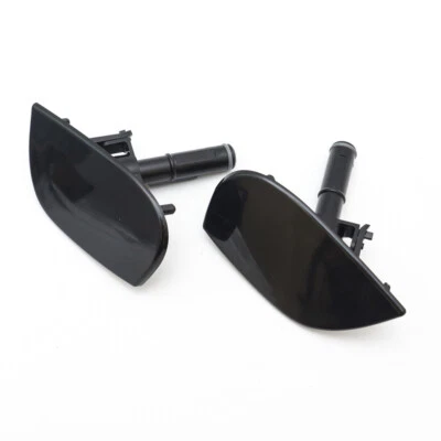 1Pair Headlight Washer Spray Nozzle Cover Cap Fit For Porsche Macan 2015-2018 - Imagem 1 de 4