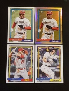 2021 Topps Update 1992 Topps Redux with Chrome and Rookies You Pick the Card