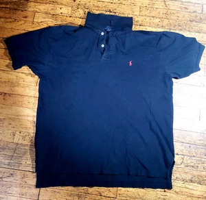 Ralph Lauren Poloshirt Herren XL kurzärmelig schwarz - Bild 1 von 3