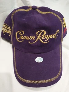 NASCAR #97 Kurt Busch Crown Royal Hat Cap Adjustable Roush Racing NWT - Picture 1 of 3