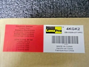 LUMAPRO Electronic Ballast, T8 Lamps, 277V, 4KGK2 (MK) - Picture 1 of 3