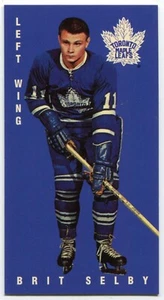 1994 Parkhurst Tallboy (1964-65) #121 Brit Selby Toronto Maple Leafs - Picture 1 of 2