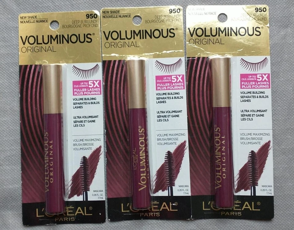 L'Oréal Voluminous Original Volume Maximizing Mascara 950 Deep Burgundy