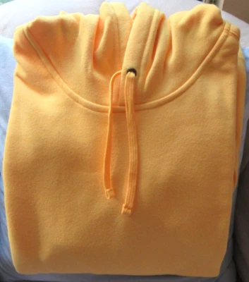 NUEVA SUDADERA CON CAPUCHA ULTRA SOFT-TEK GEAR POLAR~JERSEY XL~AMARILLO PROFUNDO~BOLSILLO~ Foto 1 de 4