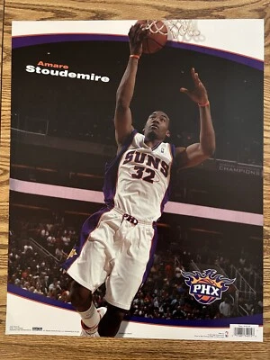 Amare Stoudemire Phoenix Suns Poster 16x20 2007 Costacos Sport - Image 1 of 4