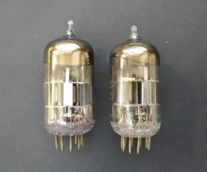 6N23P / E88CC / 6DJ8 / 6922 TUBES Voskhod Gold Grid 2pcs - Picture 1 of 3