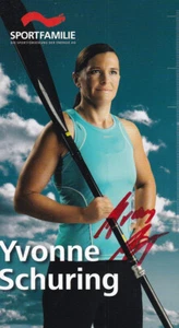 Yvonne SCHURING - Österreich, Bronze WM 2010 Kanu, Original-Autogramm! - Bild 1 von 1
