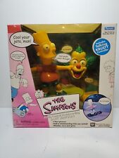 2000 Playmates Simpsons RC Skateboarding Bart w/Talking Krusty Controller