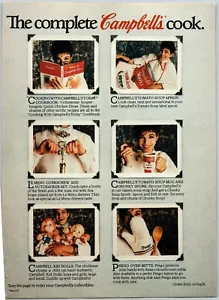 1986 Campbell's Soup Apron Mug Corkscrew Kid Dolls Print Ad - Picture 1 of 1