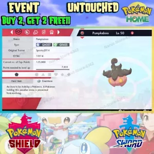 Pumpkaboo Event 🔥 Halloween Celebration 2014🔥Pokémon Sword and Shield - Picture 1 of 5